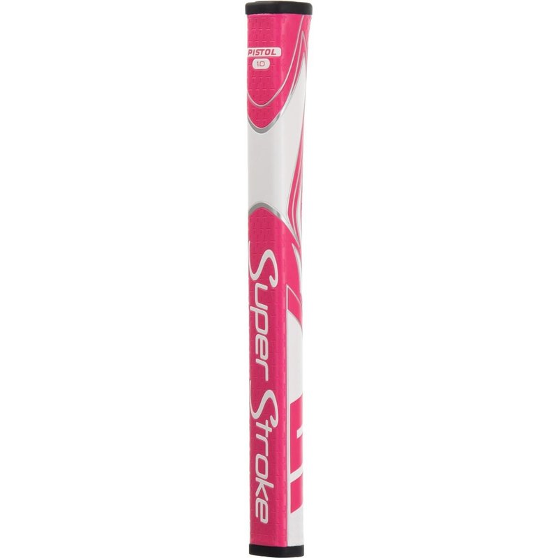 Super Stroke SuperStroke Zenergy Pistol GT 1.0 Putter Grip, Pink/White