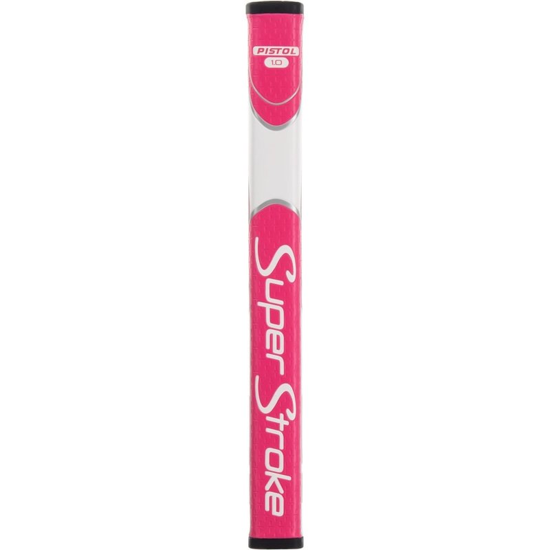 Super Stroke SuperStroke Zenergy Pistol GT 1.0 Putter Grip, Pink/White