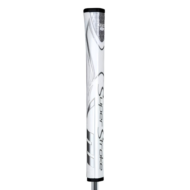 Super Stroke SuperStroke Zenergy Pistol GT 1.0 putter grip, white/silver