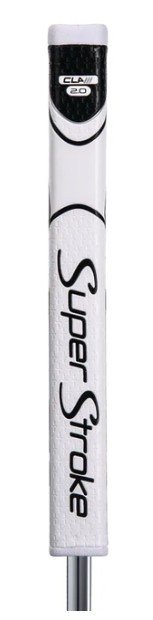 Super Stroke SuperStroke Zenergy CLAW 2.0 putter grip, white/black