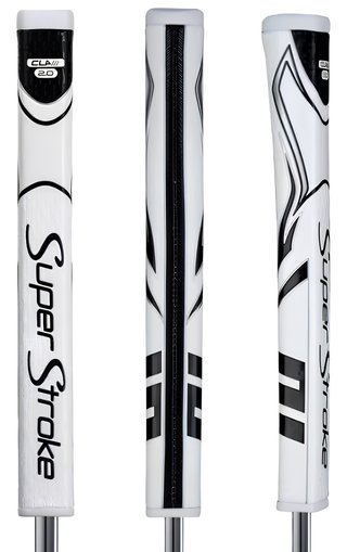 Super Stroke SuperStroke Zenergy CLAW 2.0 putter grip, white/black