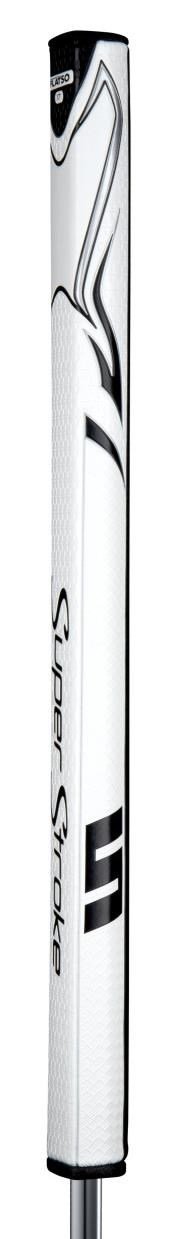 Super Stroke SuperStroke Zenergy Flatso 17" putter grip, white/black