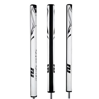 Super Stroke SuperStroke Zenergy Flatso 17" putter grip, white/black