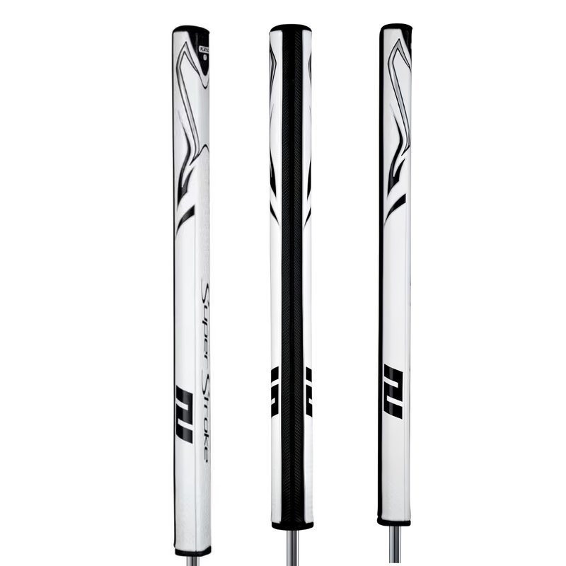 Super Stroke SuperStroke Zenergy Flatso 17" putter grip, white/black