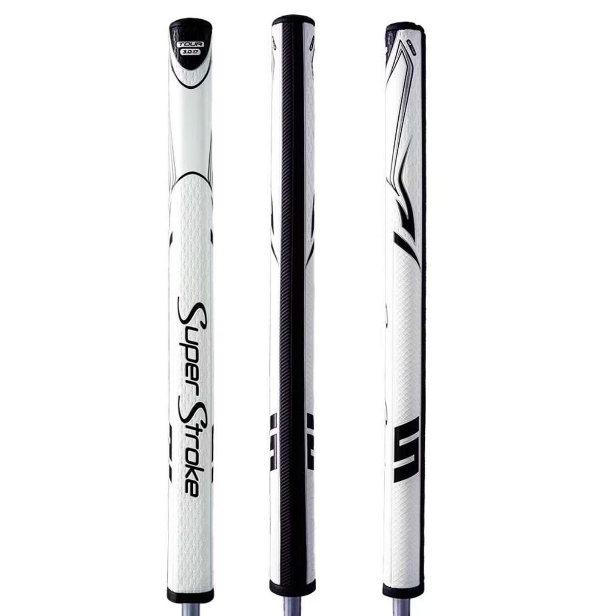 Super Stroke SuperStroke Specialty Tour 3.0 17" putter grip, white/black