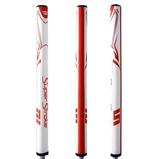 Super Stroke SuperStroke Specialty Tour 3.0 17" putter grip, white/red