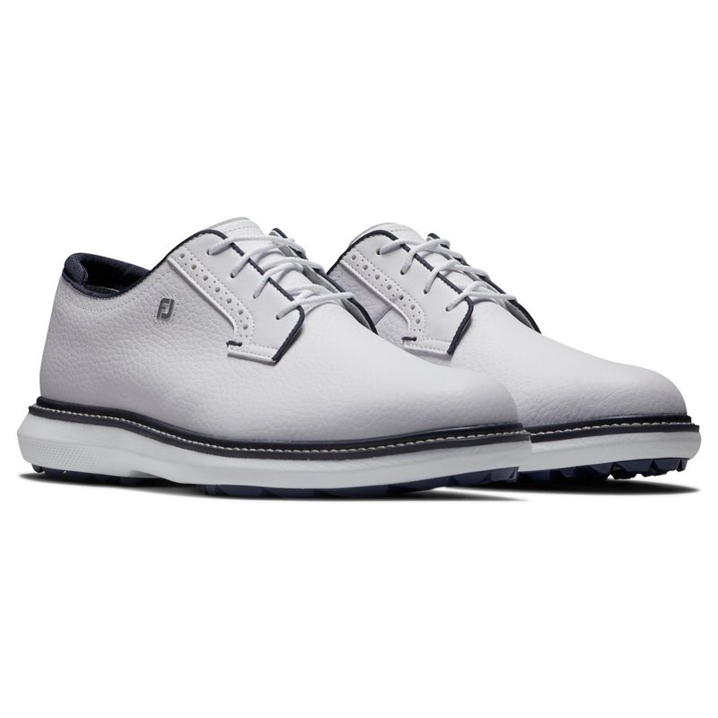 FootJoy FootJoy Traditions Blucher Spikeless mens golf shoes, white