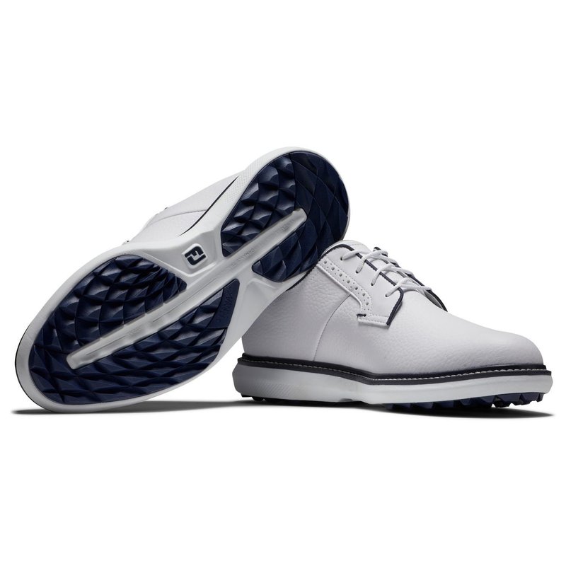 FootJoy FootJoy Traditions Blucher Spikeless mens golf shoes, white