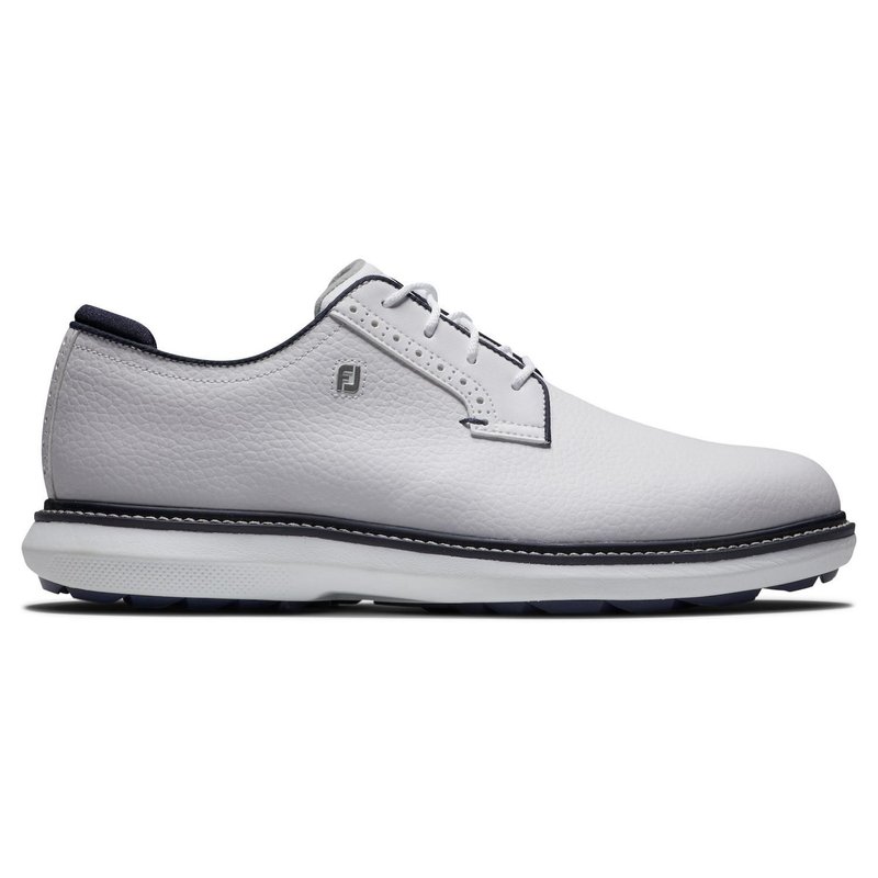 FootJoy FootJoy Traditions Blucher Spikeless mens golf shoes, white