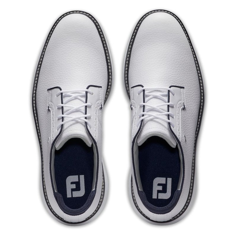 FootJoy FootJoy Traditions Blucher Spikeless mens golf shoes, white