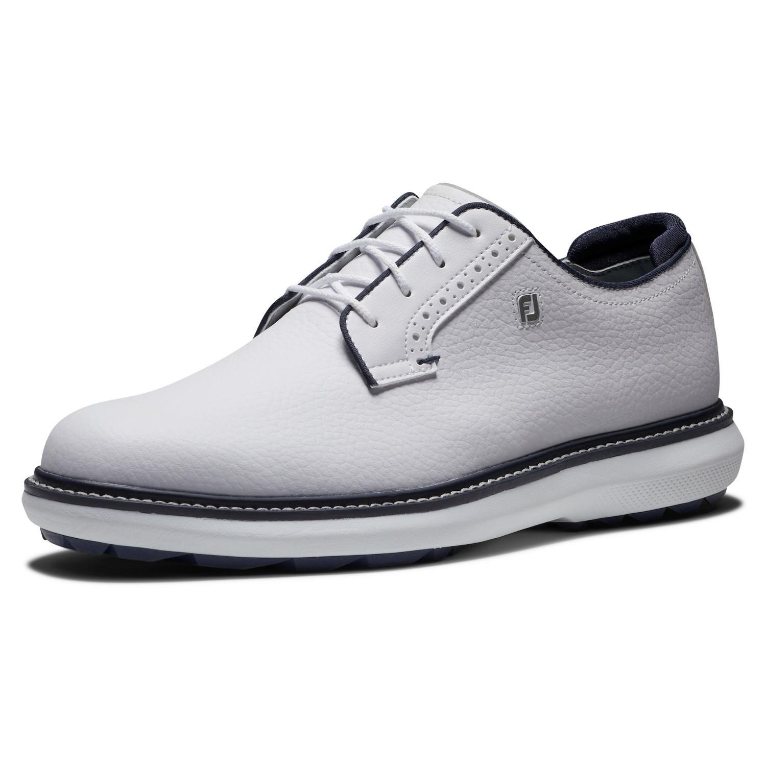 FootJoy FootJoy Traditions Blucher Spikeless mens golf shoes, white