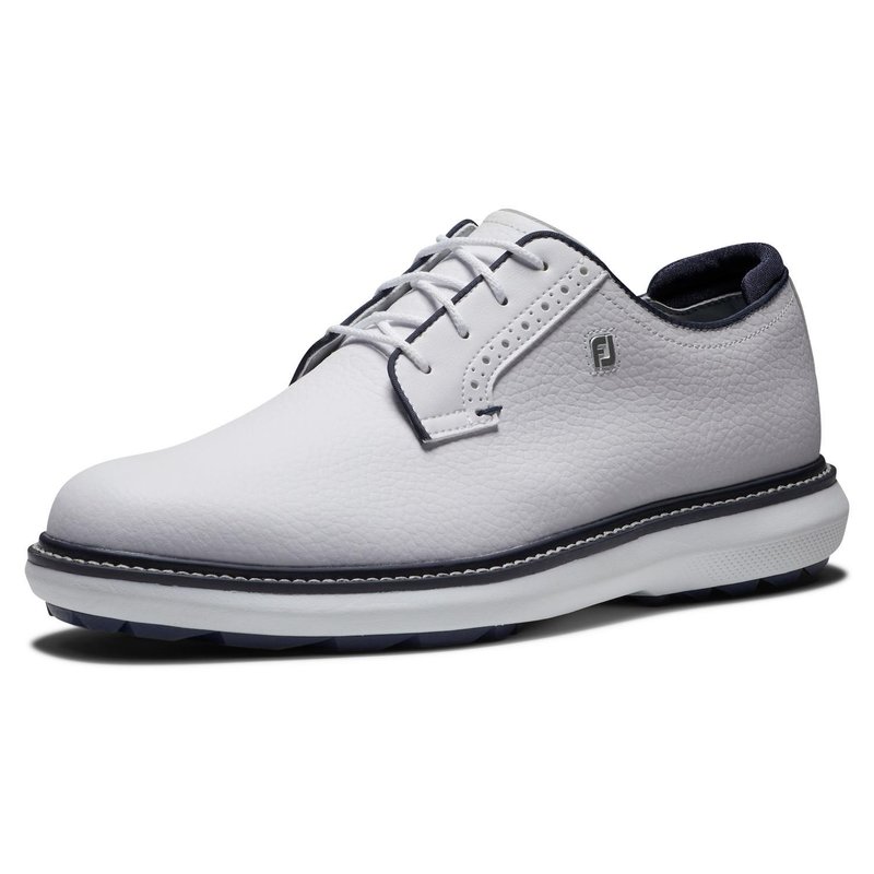FootJoy FootJoy Traditions Blucher Spikeless mens golf shoes, white