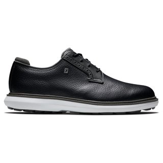 FootJoy Traditions Blucher men's golf shoes, black/grey/white blucher