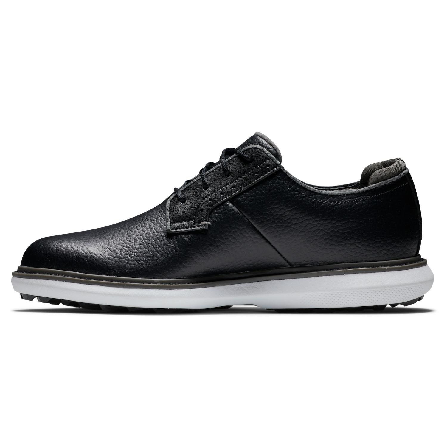 FootJoy Traditions Blucher men's golf shoes, black/grey/white blucher