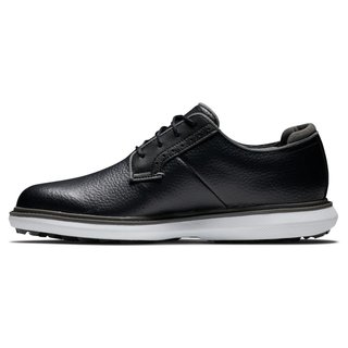 FootJoy Traditions Blucher men's golf shoes, black/grey/white blucher