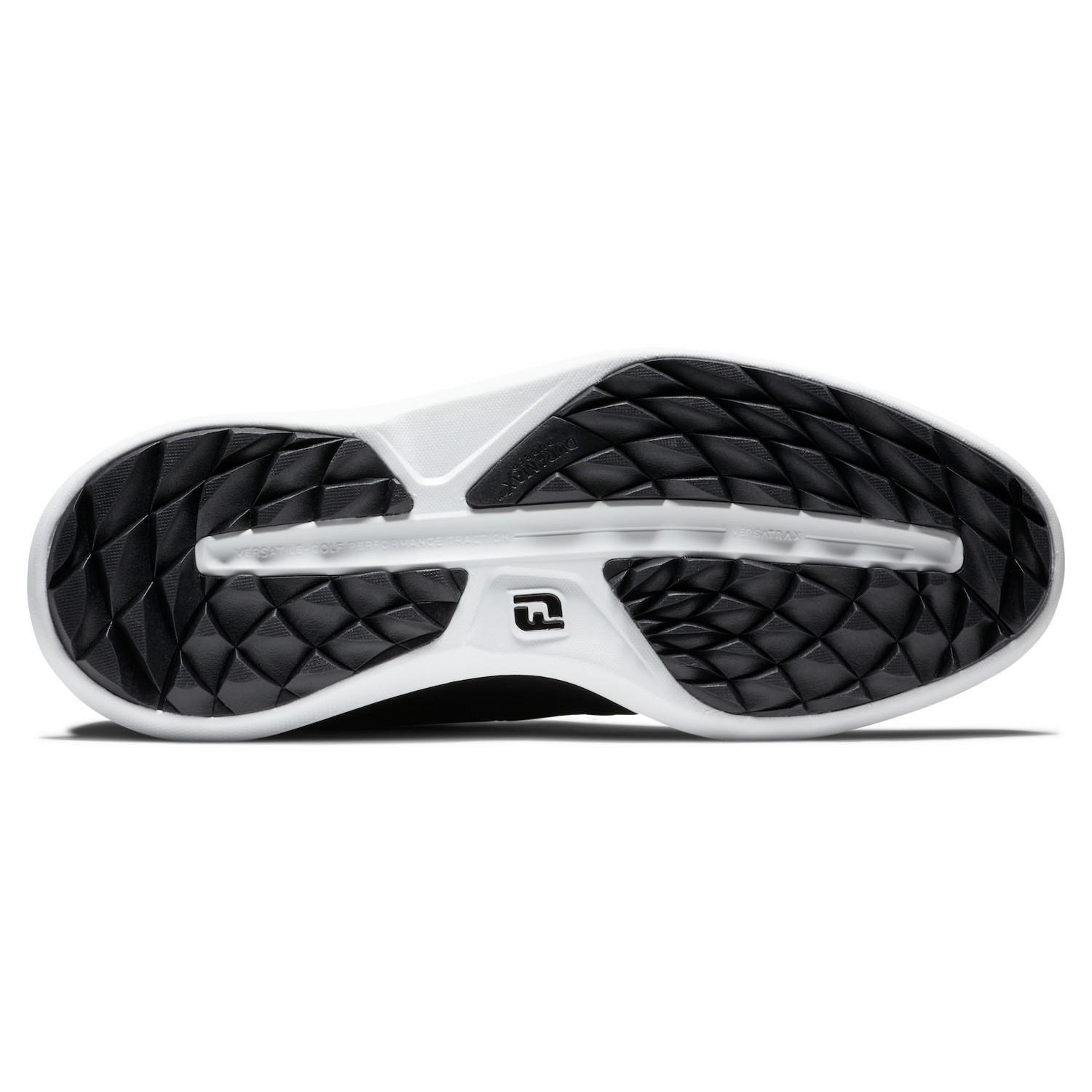 FootJoy Traditions Blucher men's golf shoes, black/grey/white blucher