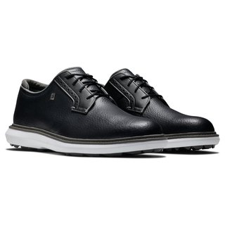 FootJoy Traditions Blucher men's golf shoes, black/grey/white blucher