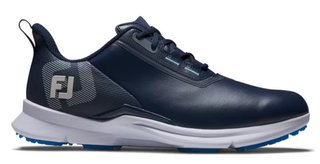 FootJoy FJ Fuel mens golf shoes, navy/white/blue