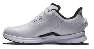 FootJoy Fuel BOA mens golf shoes, white/grey