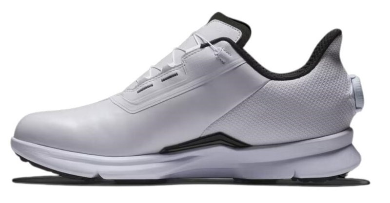 FootJoy Fuel BOA mens golf shoes, white/grey