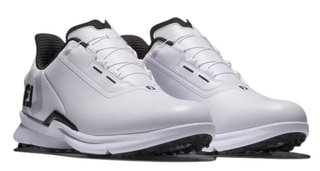 FootJoy Fuel BOA mens golf shoes, white/grey