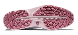 FootJoy Traditions Spikeless ladies golf shoes, white/rose