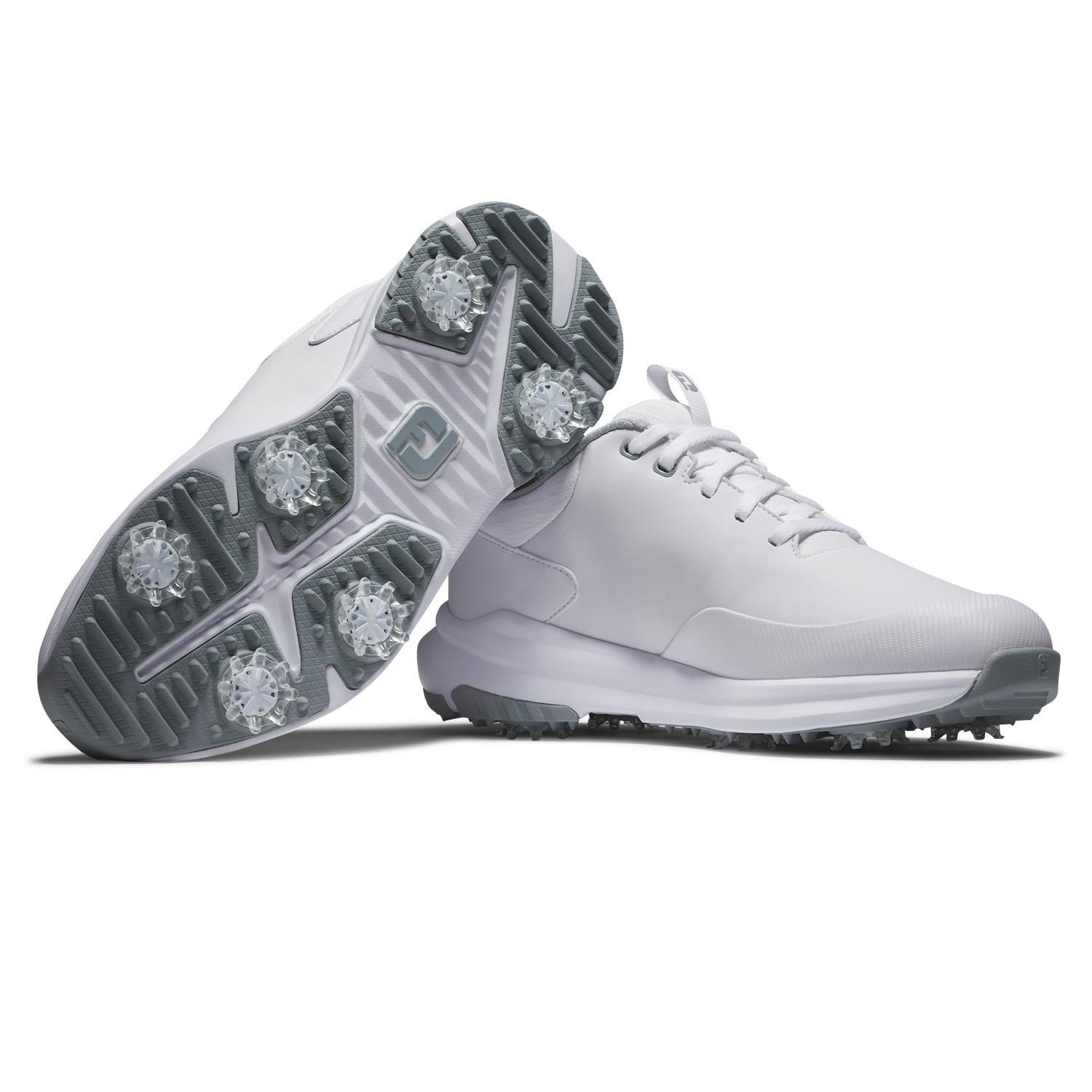 FootJoy Tour Rival ladies golf shoes, white/grey