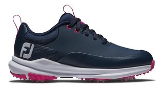 FootJoy Tour Rival ladies golf shoes, navy/white/pink