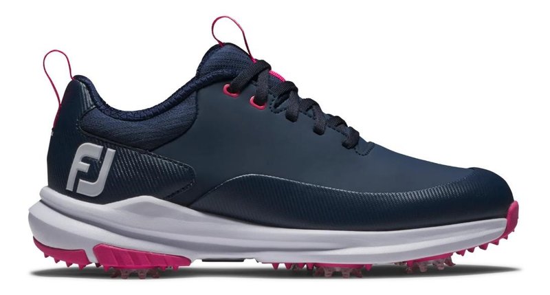 FootJoy Tour Rival ladies golf shoes, navy/white/pink