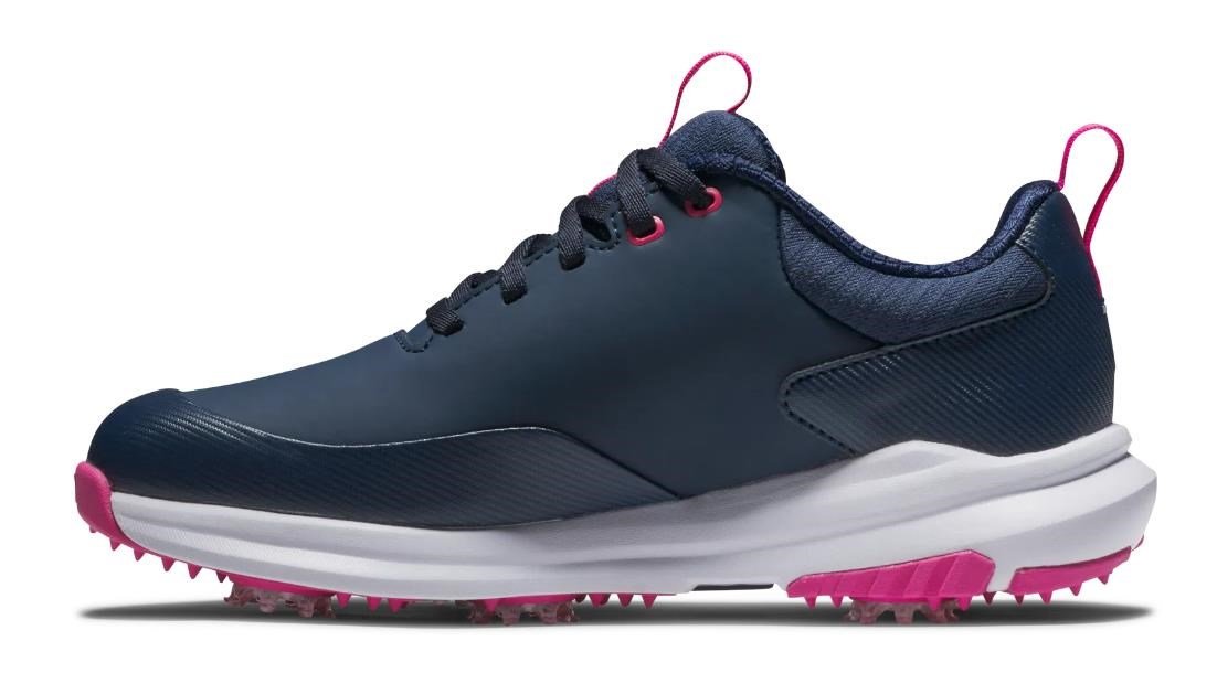 FootJoy Tour Rival ladies golf shoes, navy/white/pink