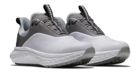 Footjoy FootJoy Quantum Leather ladies golf shoes, white/charcoal