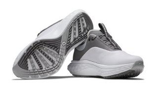Footjoy FootJoy Quantum Leather ladies golf shoes, white/charcoal