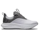 FootJoy Quantum Leather ladies golf shoes, white/charcoal