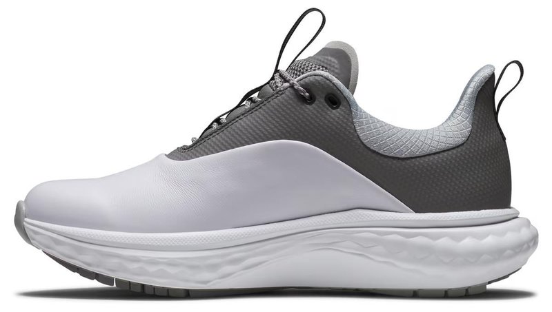 Footjoy FootJoy Quantum Leather ladies golf shoes, white/charcoal