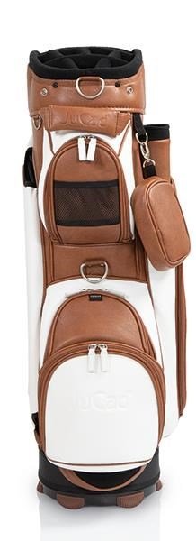 JuCad Style cart bag, brown/white