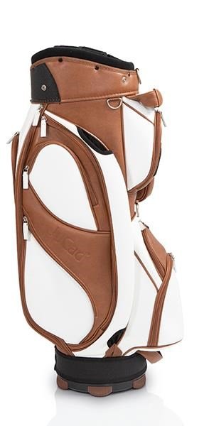 JuCad Style cart bag, brown/white