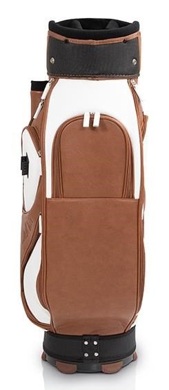 JuCad Style cart bag, brown/white