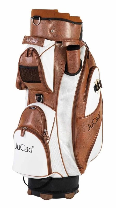 JuCad Style cart bag, brown/white