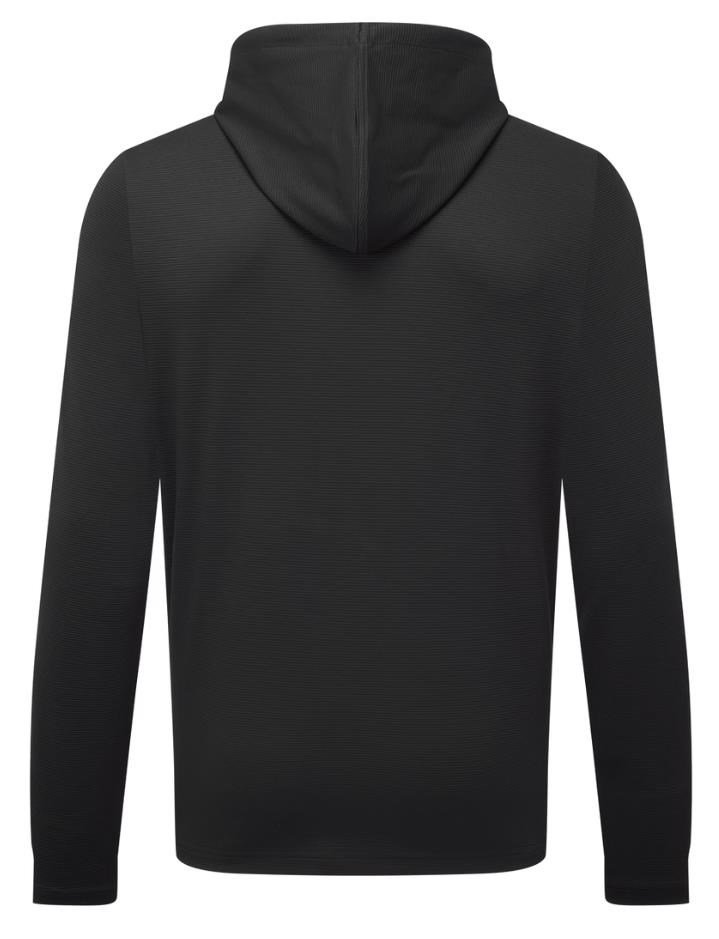 FootJoy Ottoman Jacquard men's hoodie, black