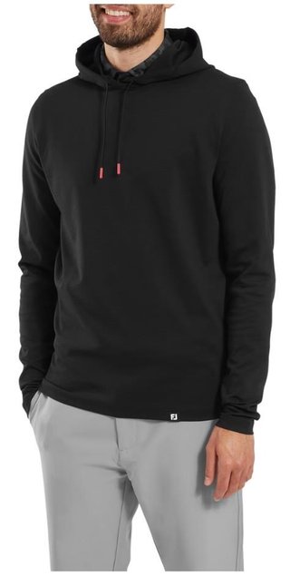 FootJoy Ottoman Jacquard men's hoodie, black