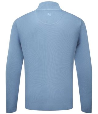 FootJoy Drirelease Button Placket men's sweater, blue jay