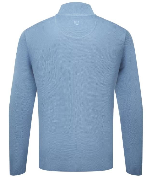FootJoy Drirelease Button Placket men's sweater, blue jay