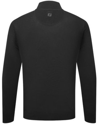 FootJoy Drirelease Button Placket men's sweater, black