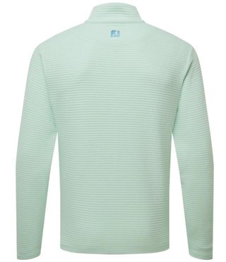 FootJoy Quilt Texture Chill-Out men's sweatshirt, pistachio