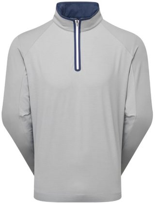 FootJoy TempoSeries Mixed Texture Chill-Out men's sweatshirt, grey