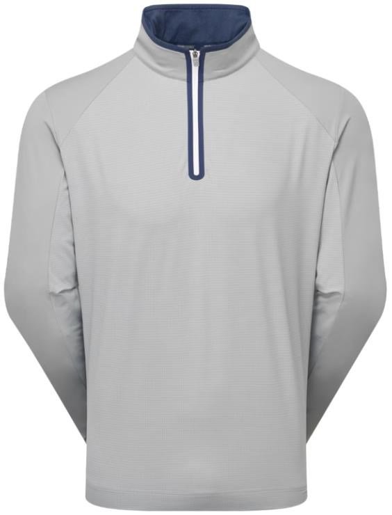 FootJoy TempoSeries Mixed Texture Chill-Out men's sweatshirt, grey