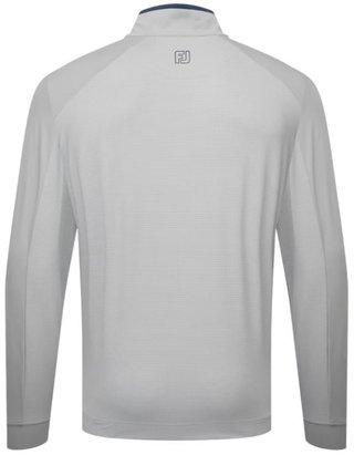 FootJoy TempoSeries Mixed Texture Chill-Out men's sweatshirt, grey