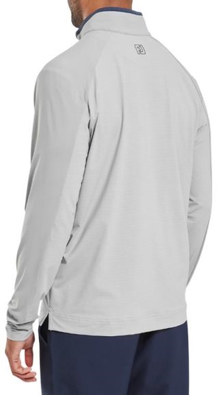 FootJoy TempoSeries Mixed Texture Chill-Out men's sweatshirt, grey