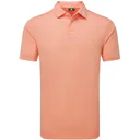 FootJoy Stretch Pique Solid men's polo, papaya