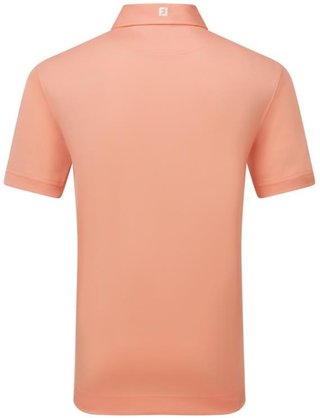 FootJoy Stretch Pique Solid men's polo, papaya